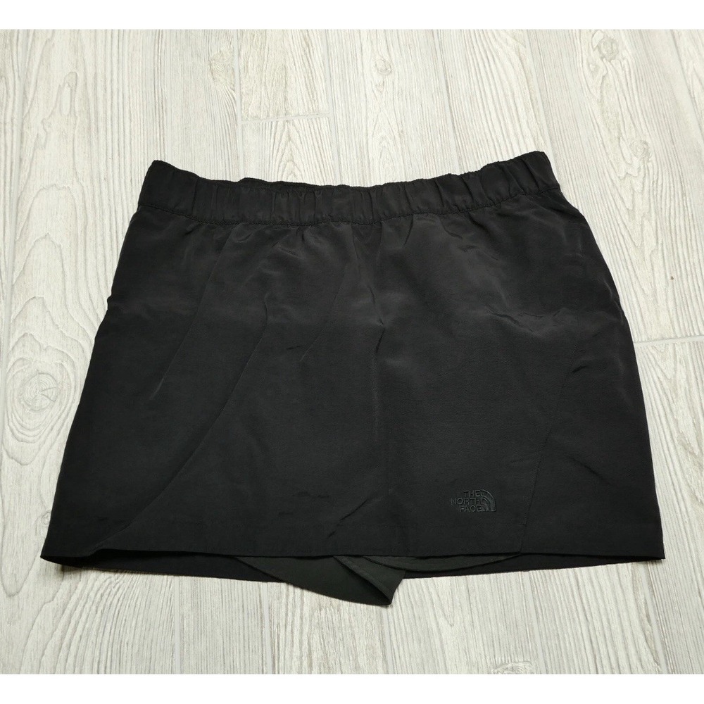 The North Face Skort Skirt Womens XXL/2X Black Hiking Outdoors Athletic Elastic